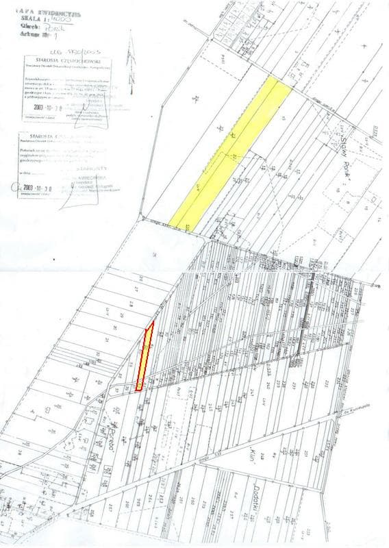 2.973 m2 - działki rolne