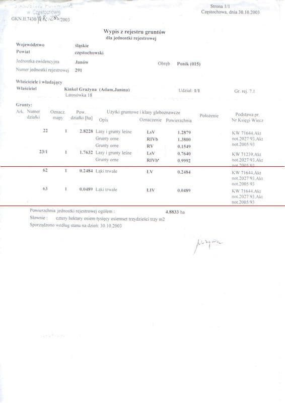 2.973 m2 - działki rolne - 3