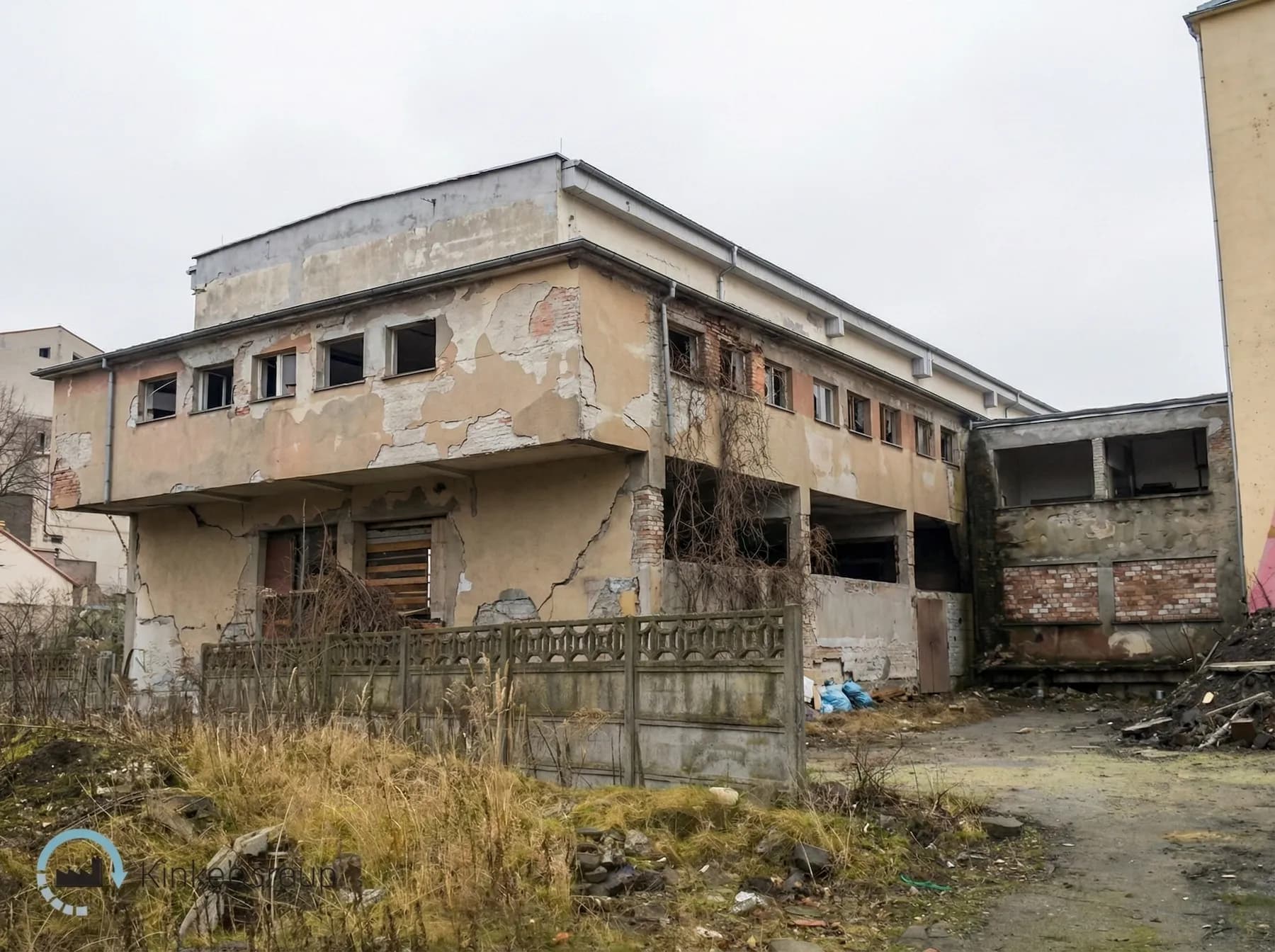 Przed: Rewitalizacja hali Lampiarnia